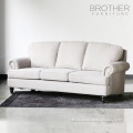 latest design tufting back sectional living room sofa